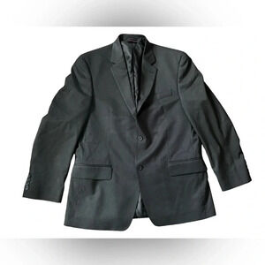 Men Izod Blazer Black Size 42R Classic Fit